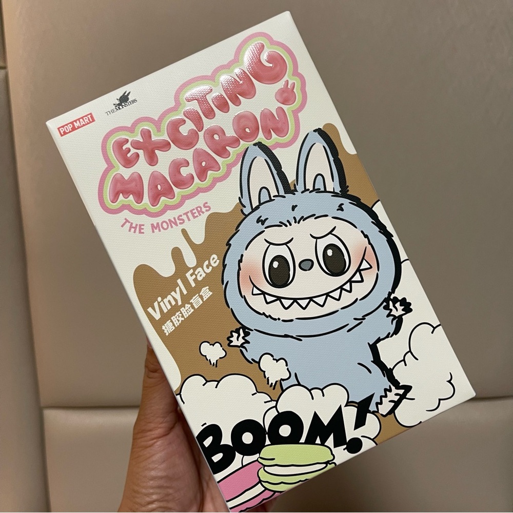 Labubu Pop Mart Authentic Exciting Macaron Blind Mystery Box Brand New Sealed